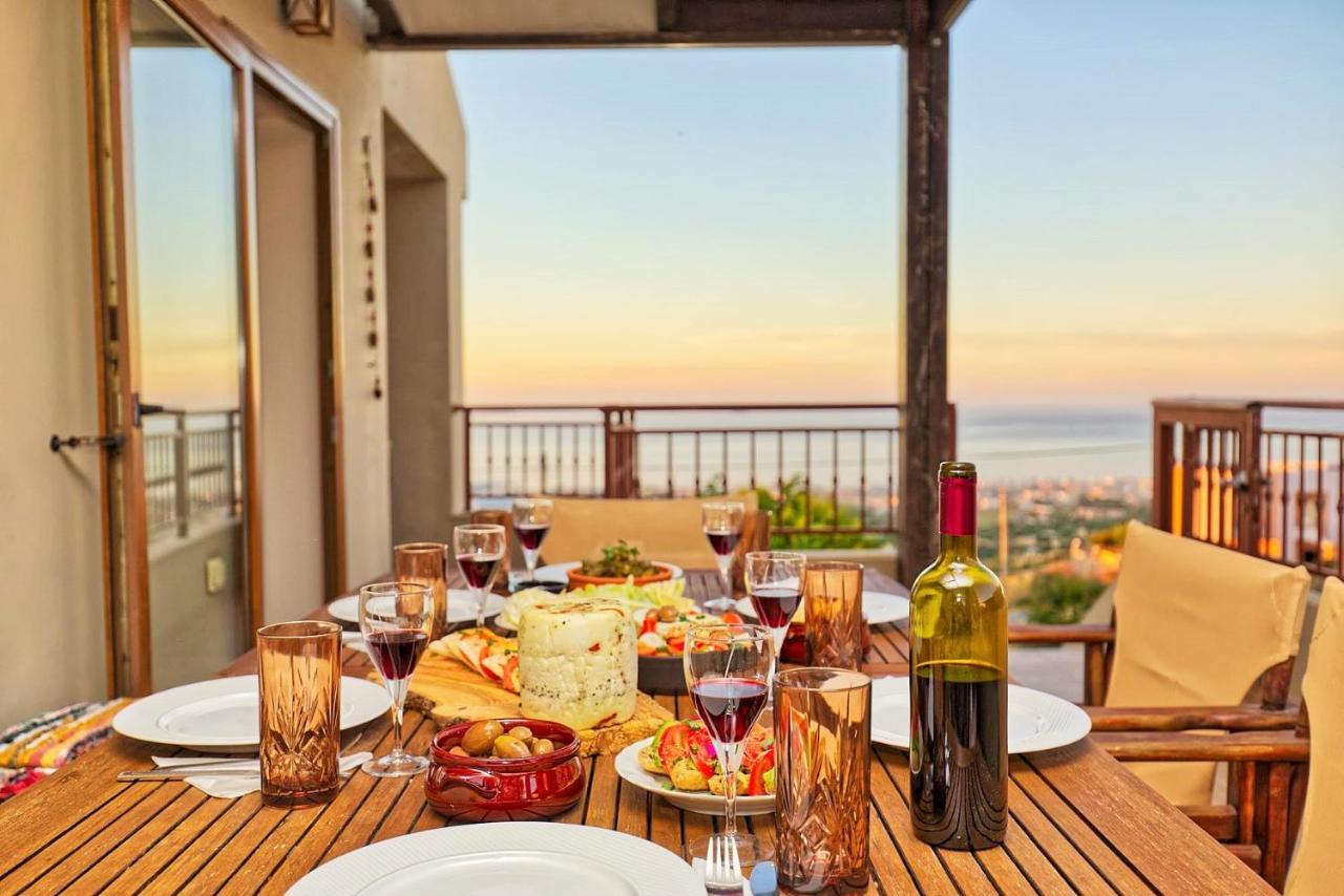 Villa Ulivo Sea View House Kokkini Hani Esterno foto
