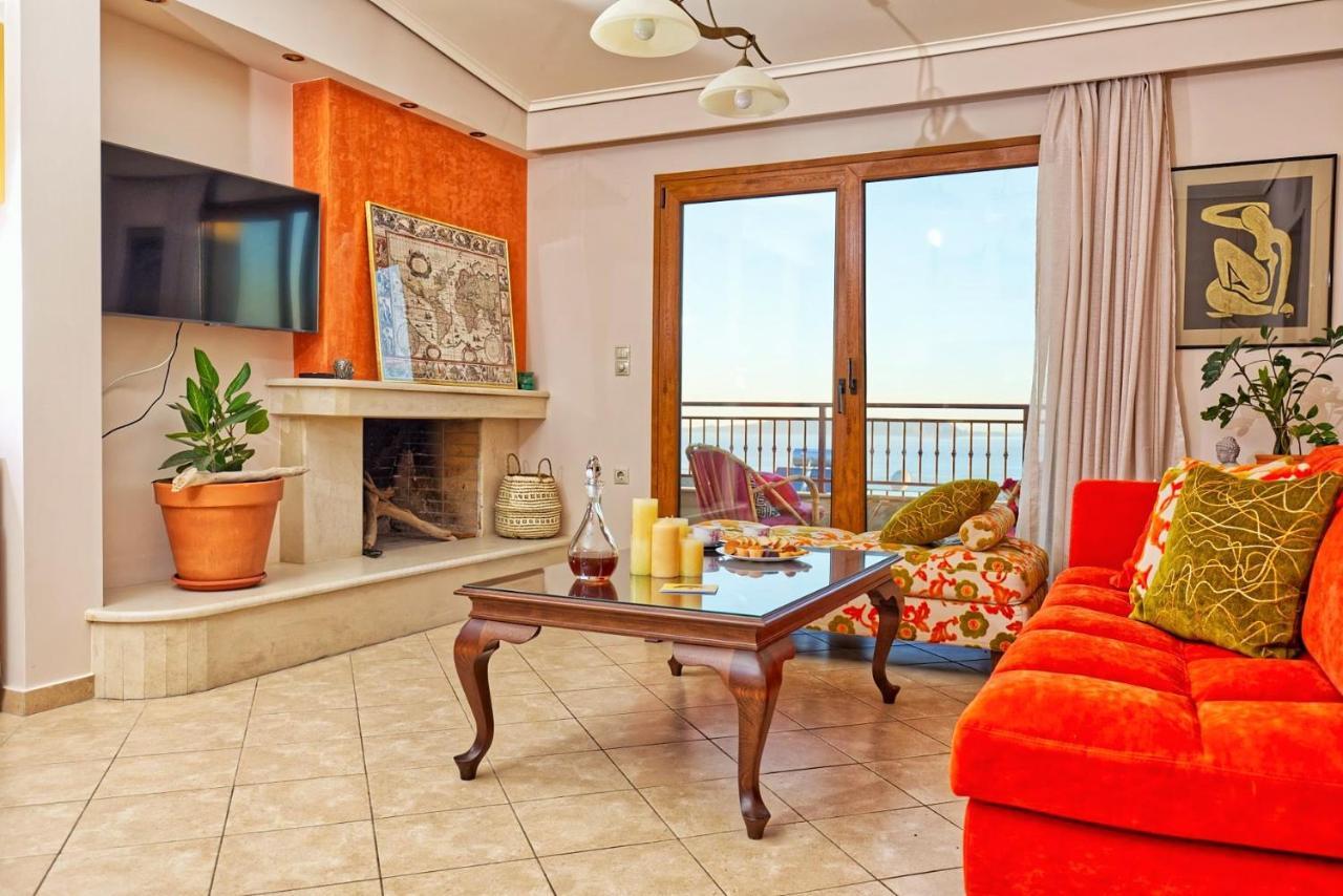 Villa Ulivo Sea View House Kokkini Hani Esterno foto